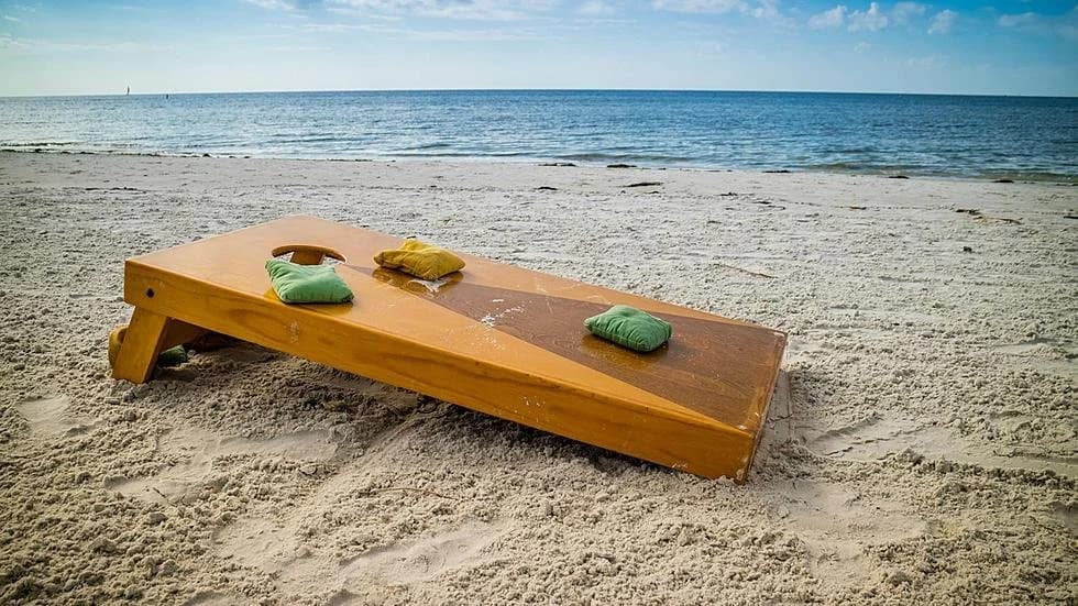 Corn Hole Game - Beach Bliss Topsail rental